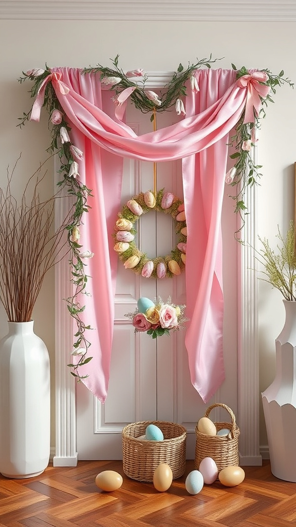 18. Silk Easter Banners and Garlands