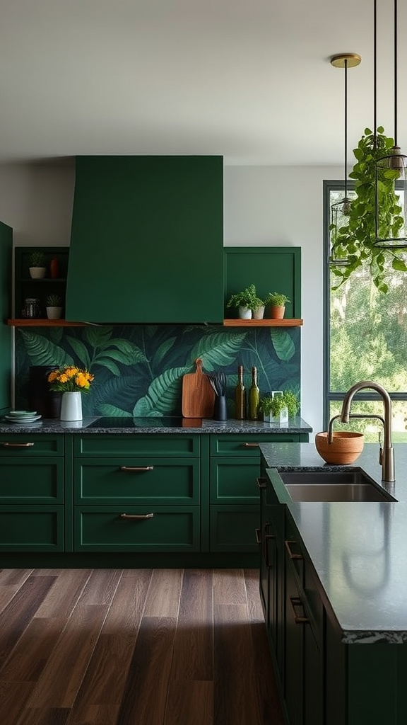 7. Nature-Inspired Kitchen Masterpieces