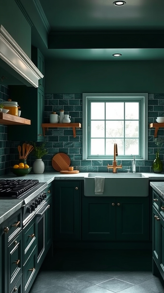 8. Emerald Charisma in Kitchens