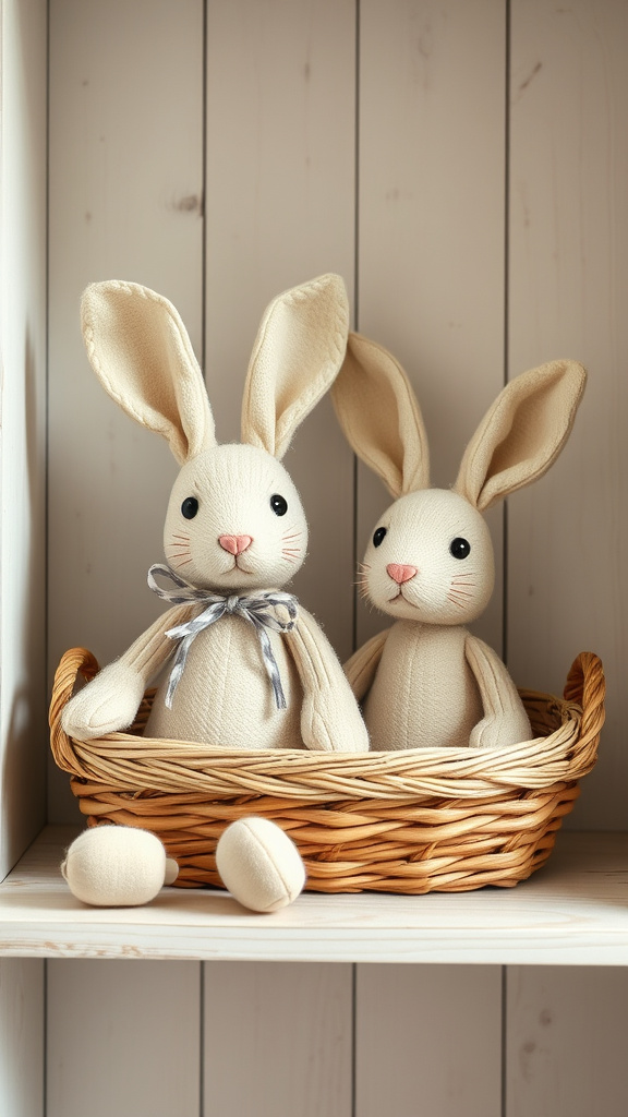 25. Soft Cotton Bunny Stuffies