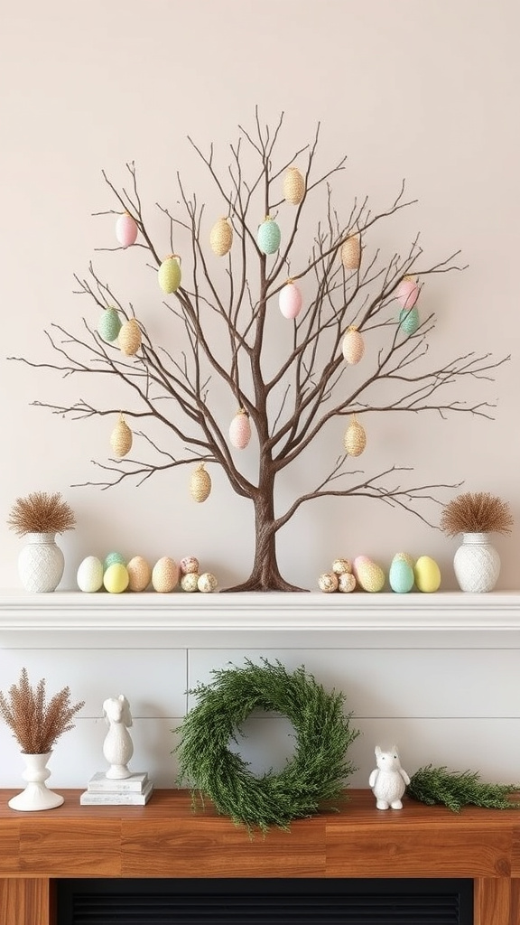 22. Easter Egg Tree Elegance