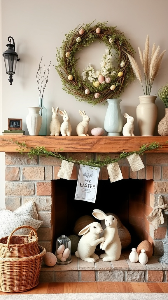 23. Charming Country Mantle