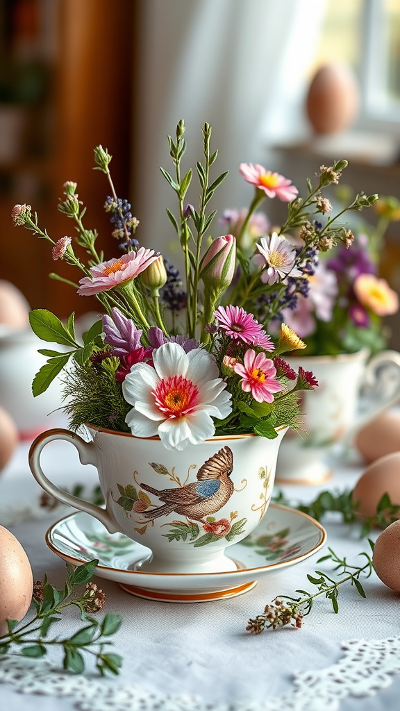 11. Vintage Teacup Gardens