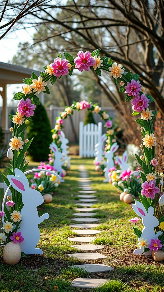 21. Magical Bunny Garden Archways