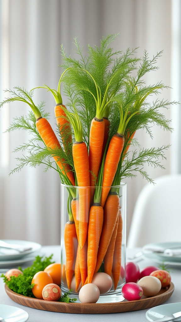 10. Contemporary Carrot Garden