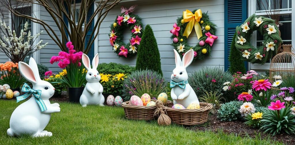 26 Lively Easter Yard Decorations to Spruce Up Outdoors