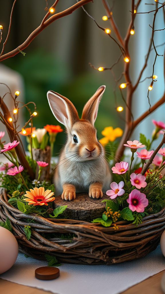 20. Bunny in an Enchanted Forest