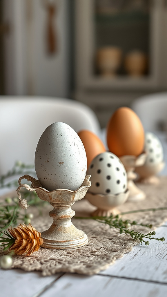 17. Shabby Chic Egg Holders