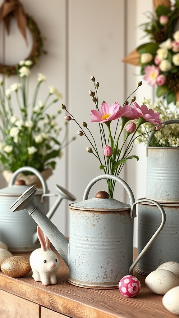 22. Antique Watering Can Displays