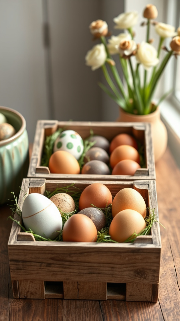 24. Barnwood Egg Crates