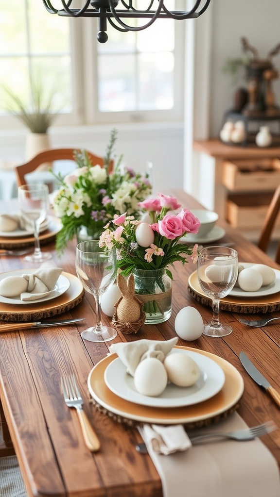 6. Farmhouse Easter Tablescapes