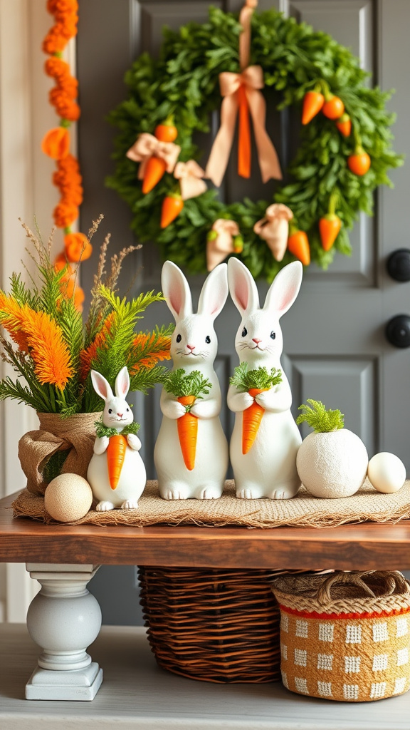 13. Carrot-Themed Decor