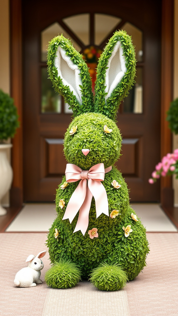 15. Bunny Rabbit Topiary