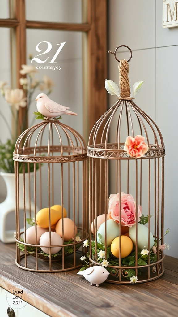 21. Country Cottage Birdcages