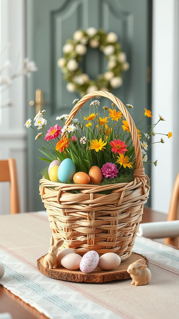 5. Rustic Farmhouse Basket