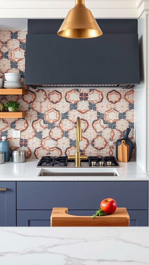 10. Bold Backsplash Statements