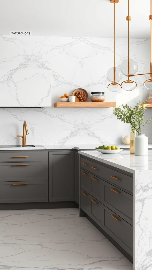 4. Marble Countertop Elegance