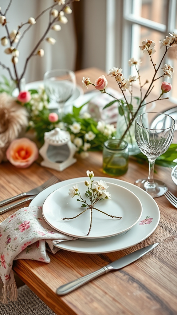 8. Blossoming Spring Place Settings