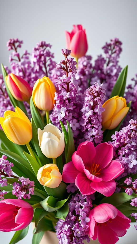 5. Tulip and Lilac Easter Wonders