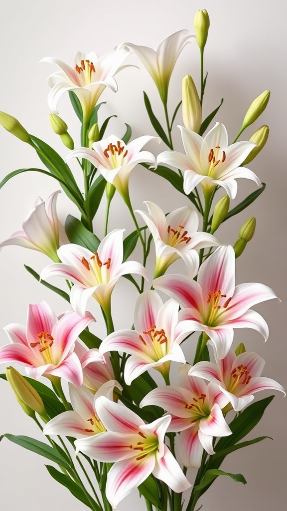 8. Elegant Easter Lily Arrangements