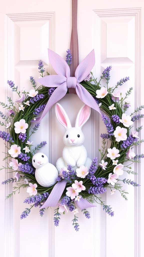 22. Lavender Bunny Loveliness