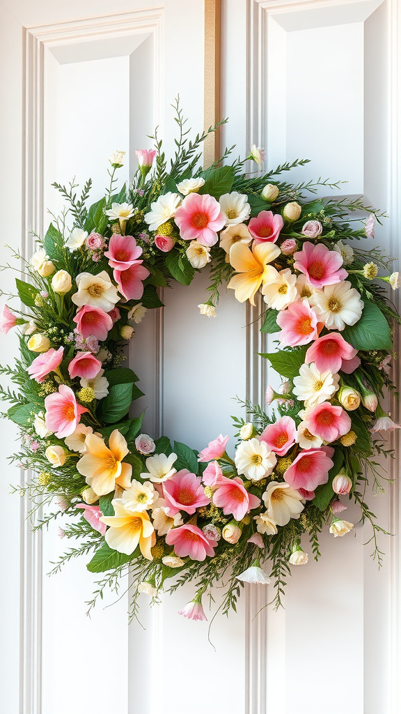 7. Spring Sensation Wreath