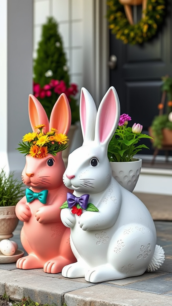 2. Bunny Planters Galore