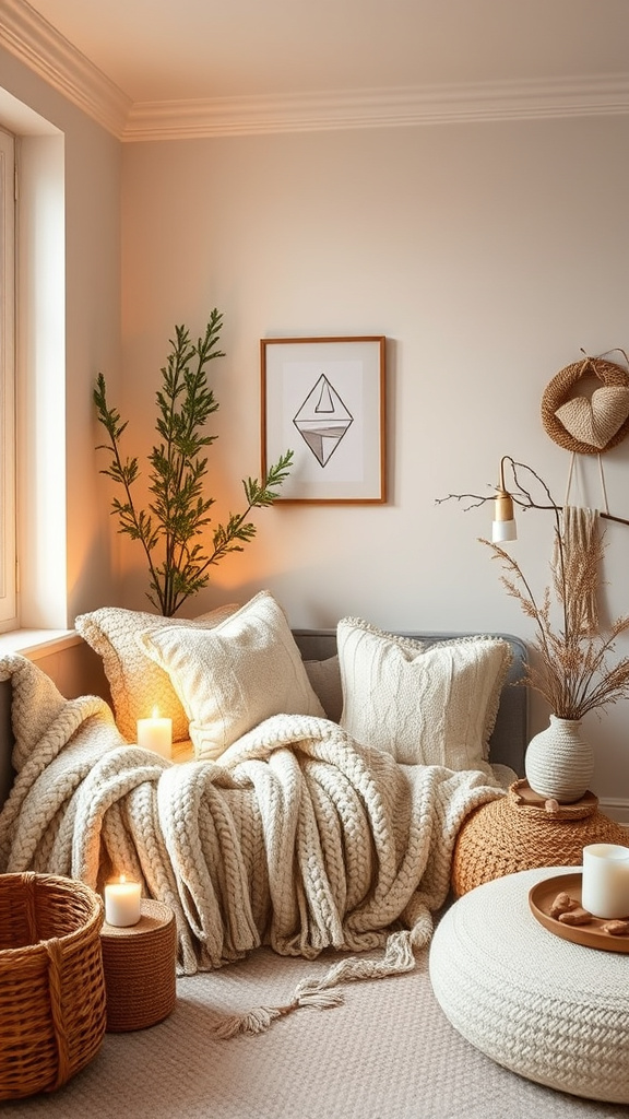 19. Hygge-Inspired Cozy Corners