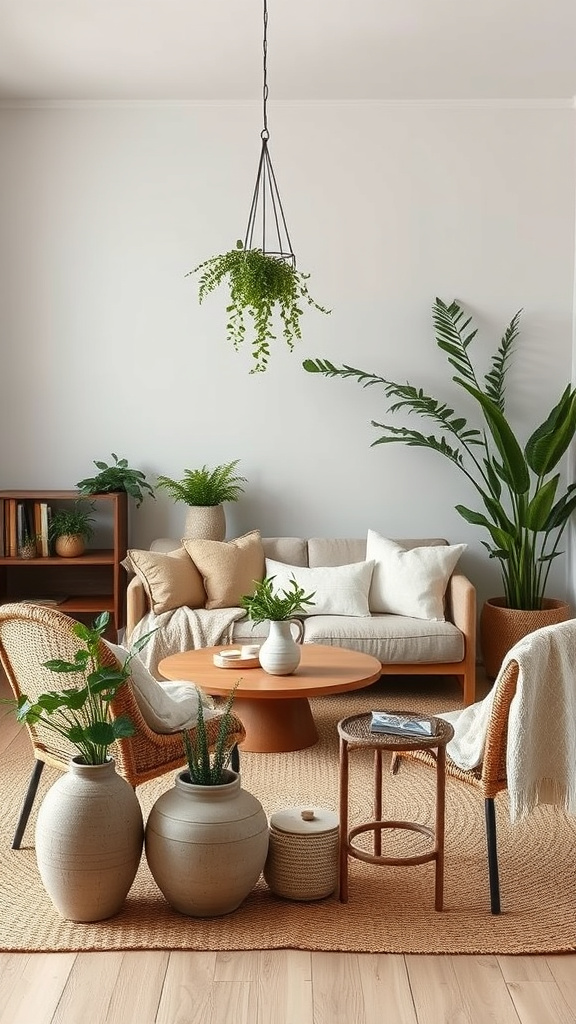 22. Earthy Elements and Decor