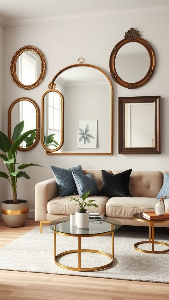 6. Mirrors: Amplify Your Space