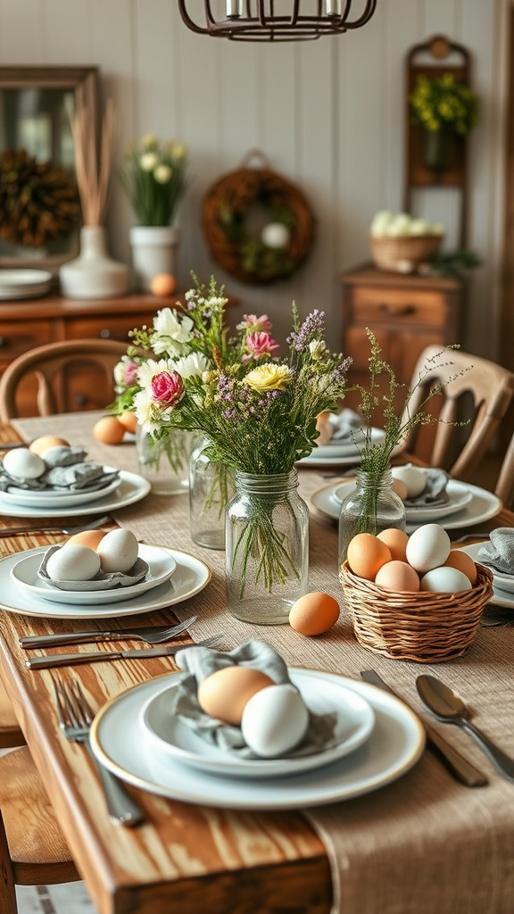 5. Rustic Farmhouse Easter Vibes