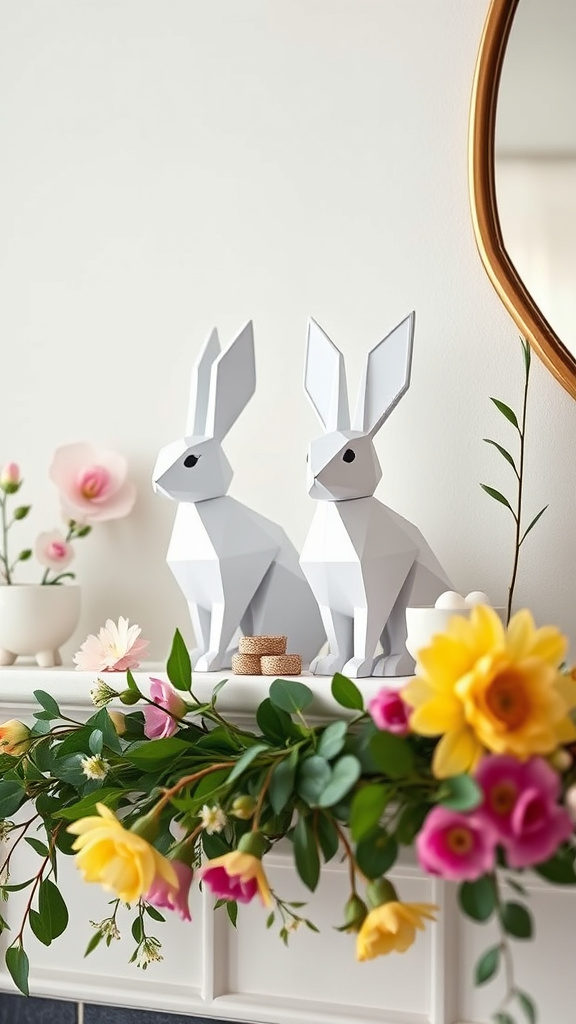 2. Geometric Bunny Silhouettes