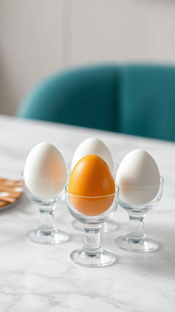 9. Transparent Acrylic Egg Holders