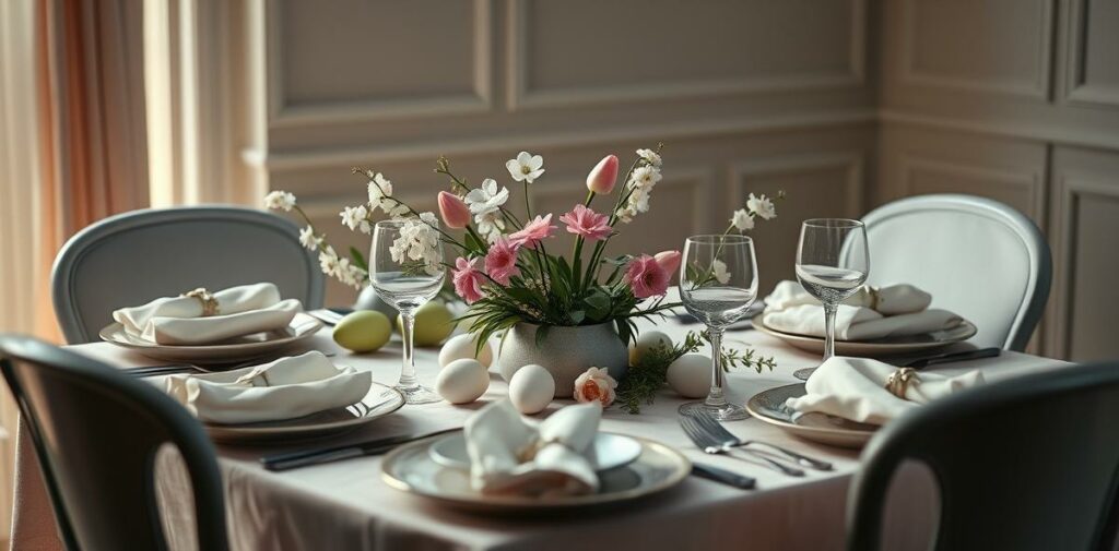 28 Refined Easter Dinner Table Setting to Wow Your Family