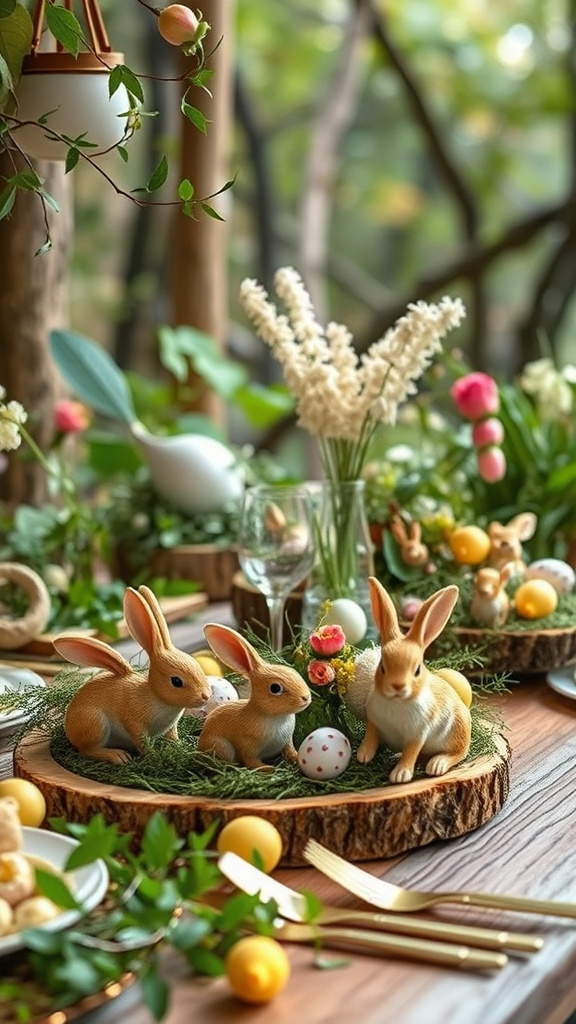 4. Whimsical Woodland Bunny Feast