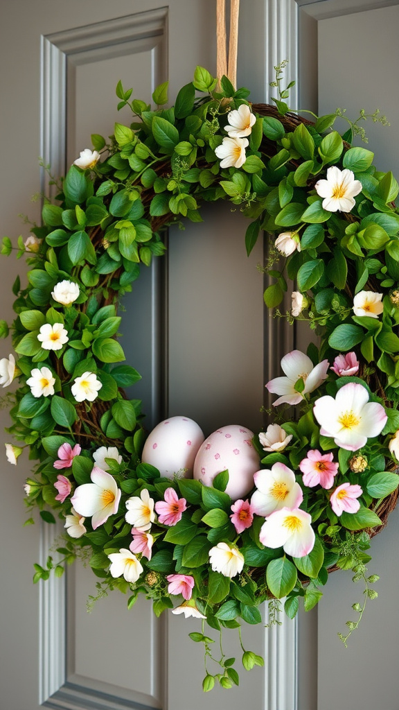 29. Lush Easter Ivy Wreath