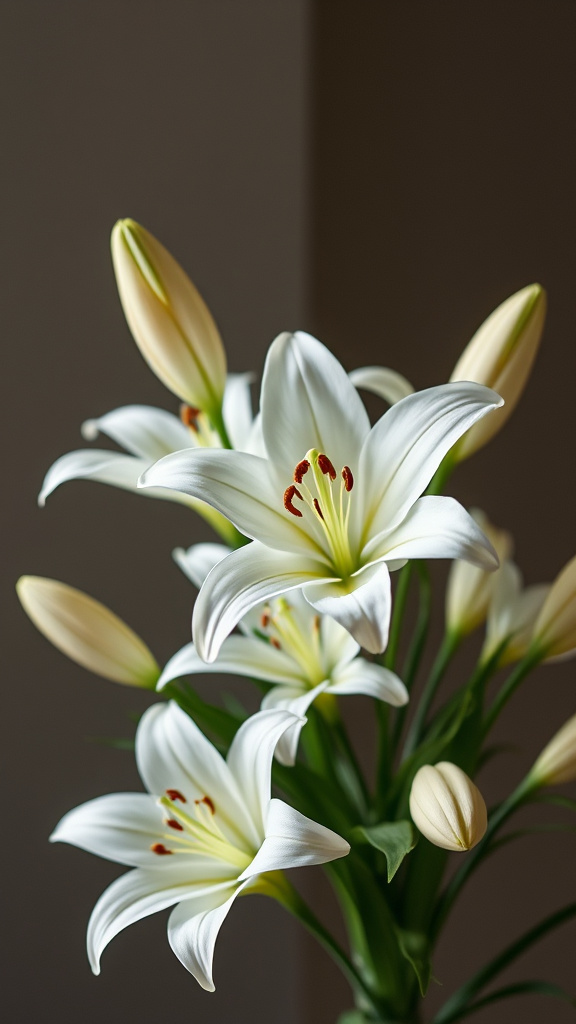 3. Elegant Lilies For A Holy Easter