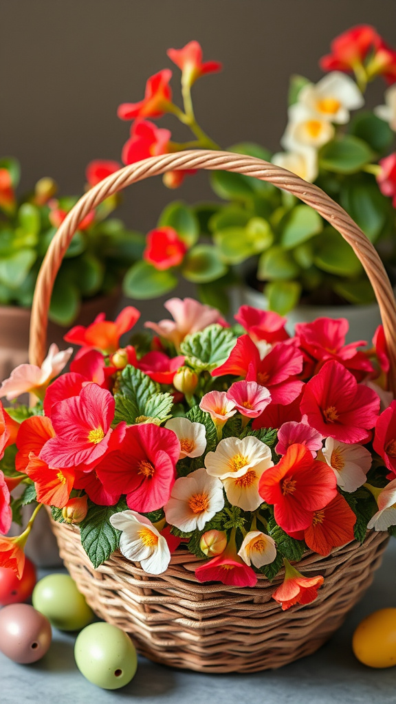 8. Radiant Begonia Easter Displays