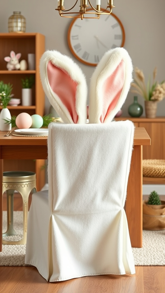 24. Bunny Ears Chair Covers