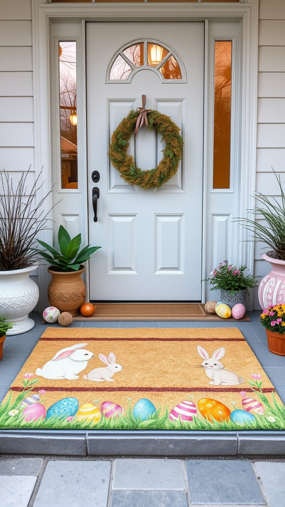 28. Easter Themed Doormat