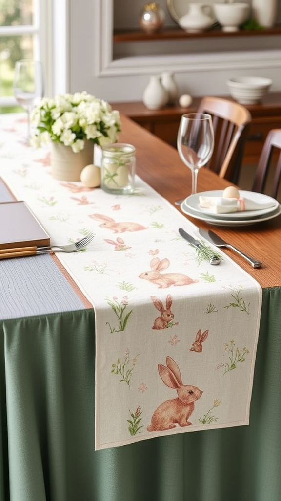 17. Bunny Trail Table Runners